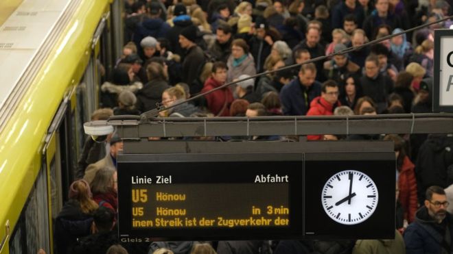 Germany: Train strike hits millions of passengers - Sweet Melodies FM