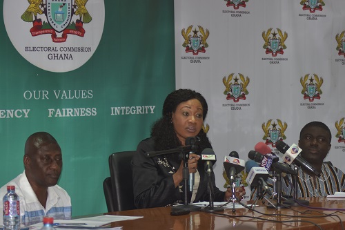 Mrs-Jean-Mensah-middle-addressing-the-press-conference.-With-her-are-Dr-Eric-Asare-Bossman-right-and-Mr-Samuel-Tettey-Deputy-Commissioners-Photo-Michael-Ayeh