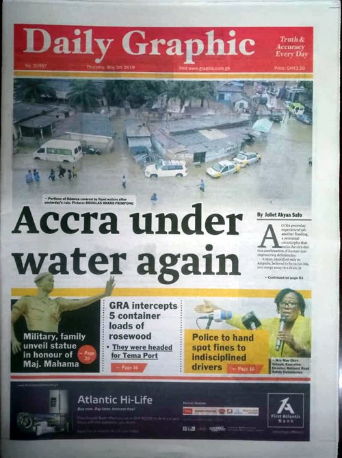 Newspaper Headlines Thursday 30th May 2019 (8)
