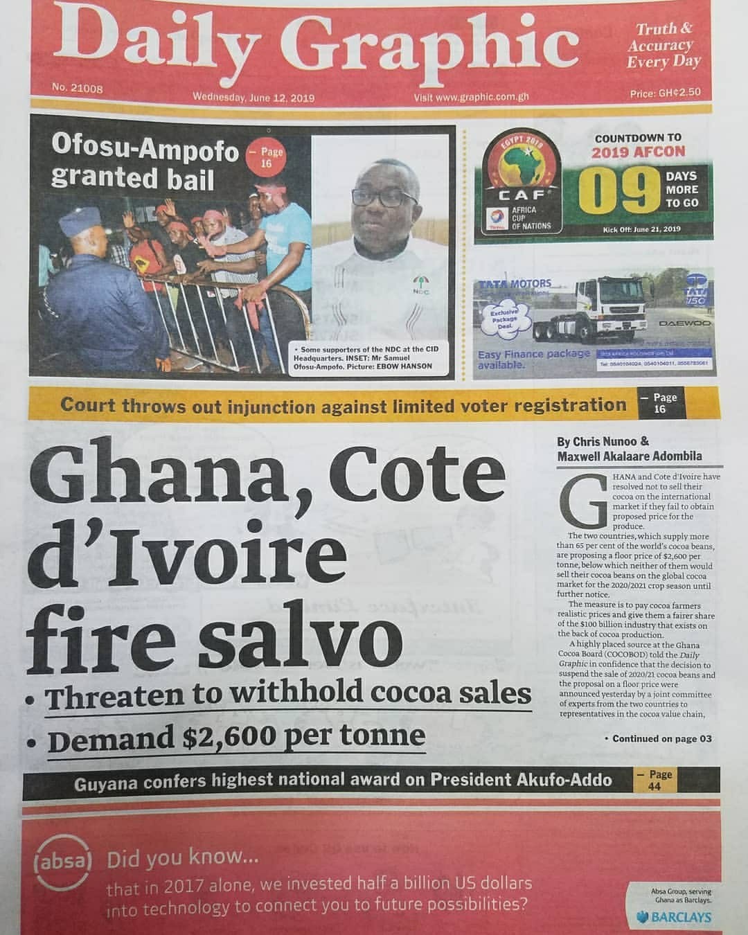 Newspaper Headlines (5)