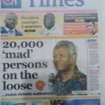 Newspaper Headlines Friday 14th February 2020 (12)
