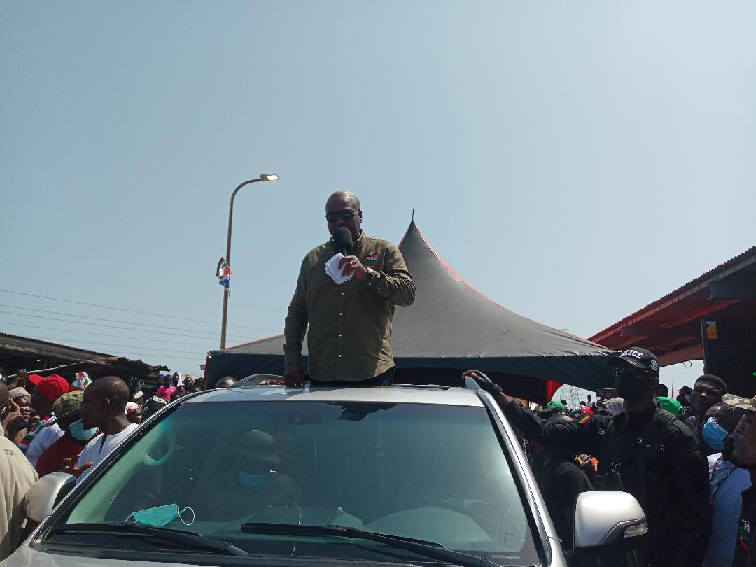 Politics Mahama Tema 1