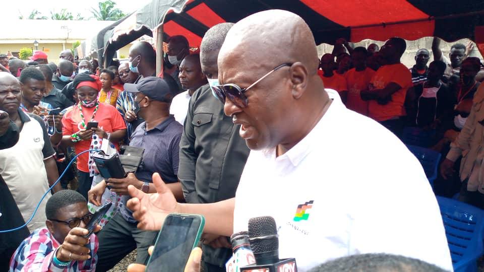Politics Mahama Visit