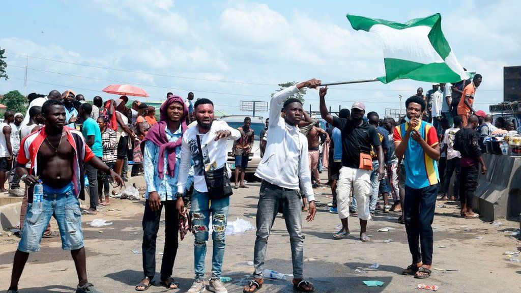 Unrest in Lagos after shooting