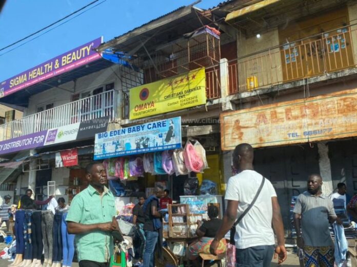Business-slows-down-in-Accra-as-traders-close-shops-in-protest