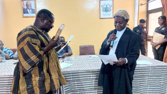 DCE Swearing in