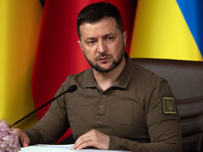 President Of Ukraine Volodymyr Zelensky Visits Turkey