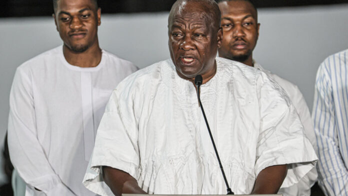 President-elect John Dramani Mahama