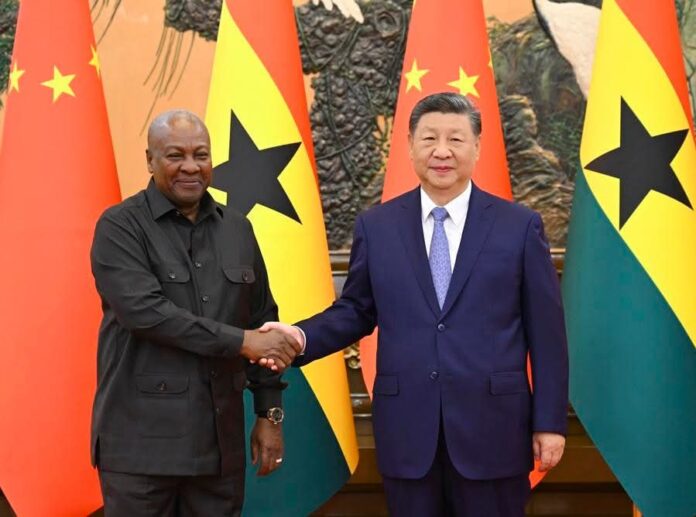 Politics Mahama Xi
