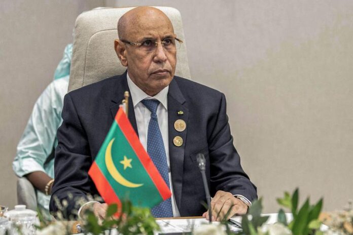 President Mohamed Ould Ghazouani
